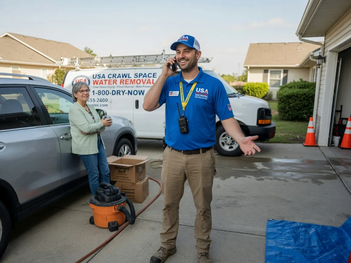 Crawl Space Water Removal Wallace, NC FAQs